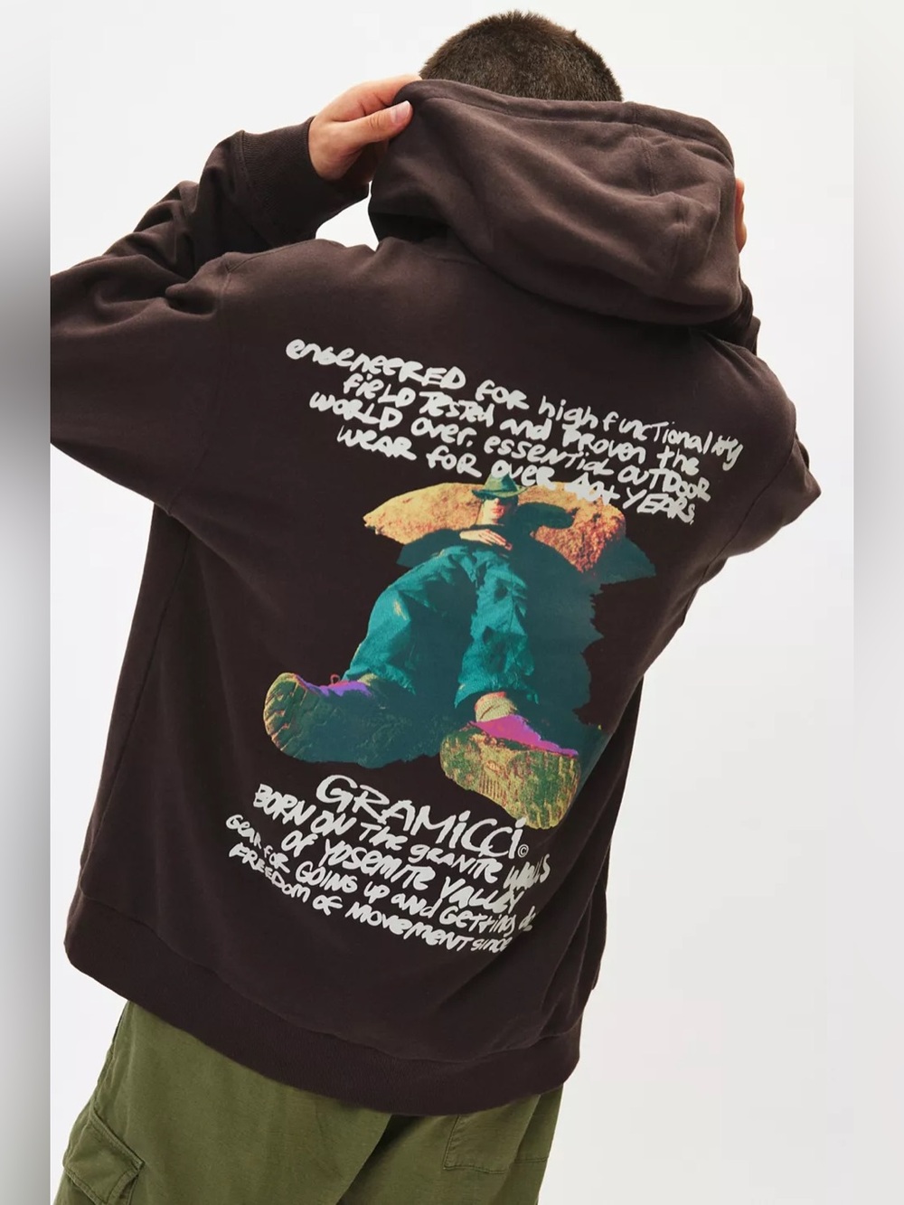 Urban Outfitters Gramicci Napping Climber Hoodie Sweatshirt